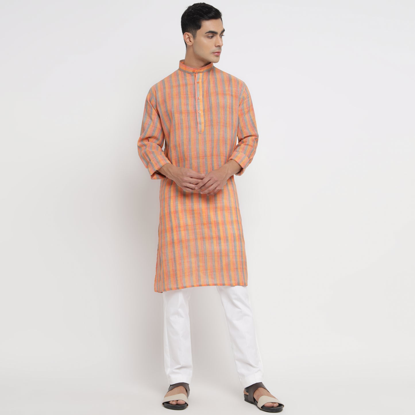 long stripe kurta