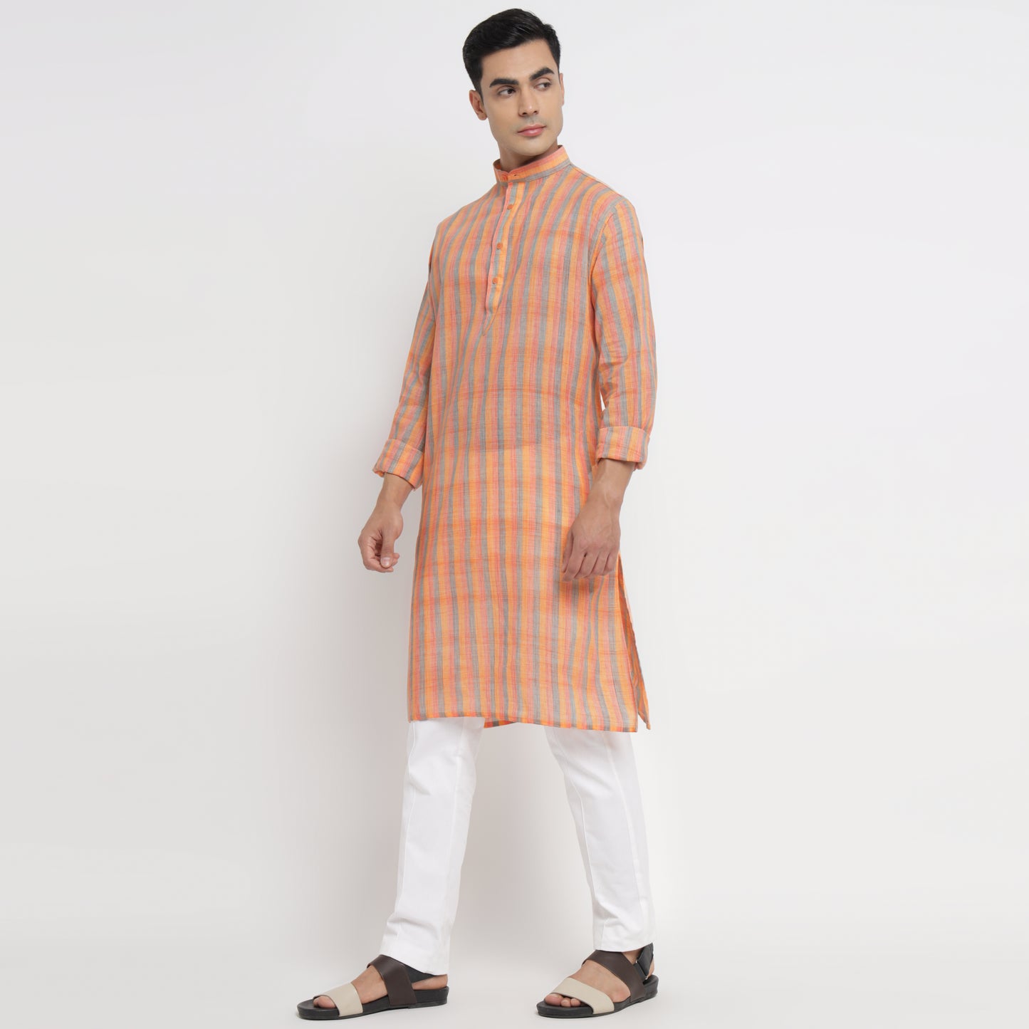 long stripe kurta