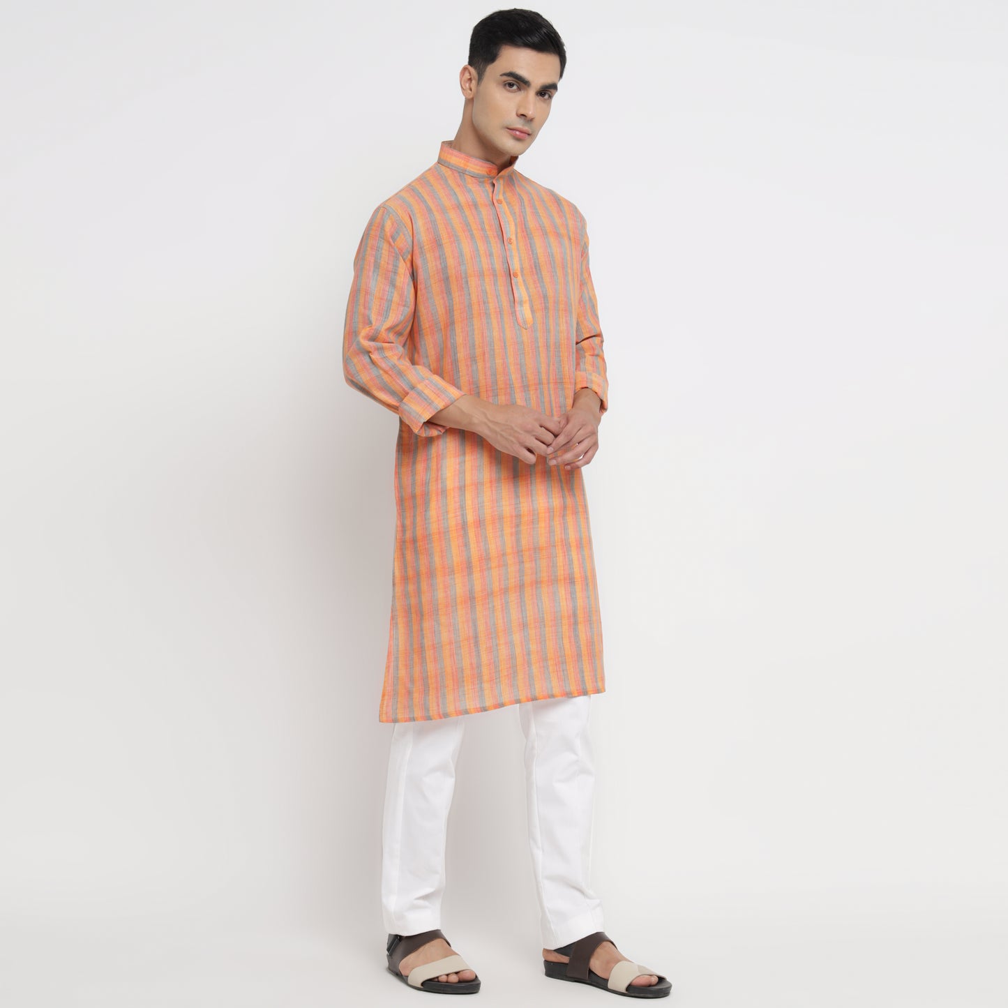 long stripe kurta