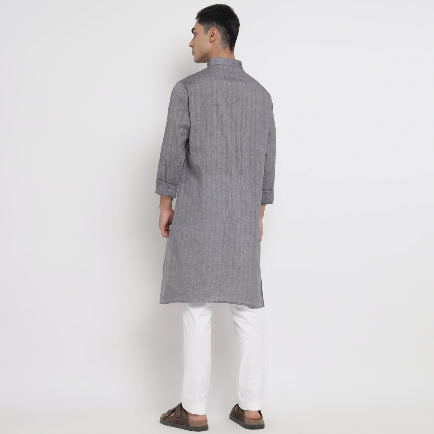 grey kurta