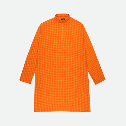 the orange kurta