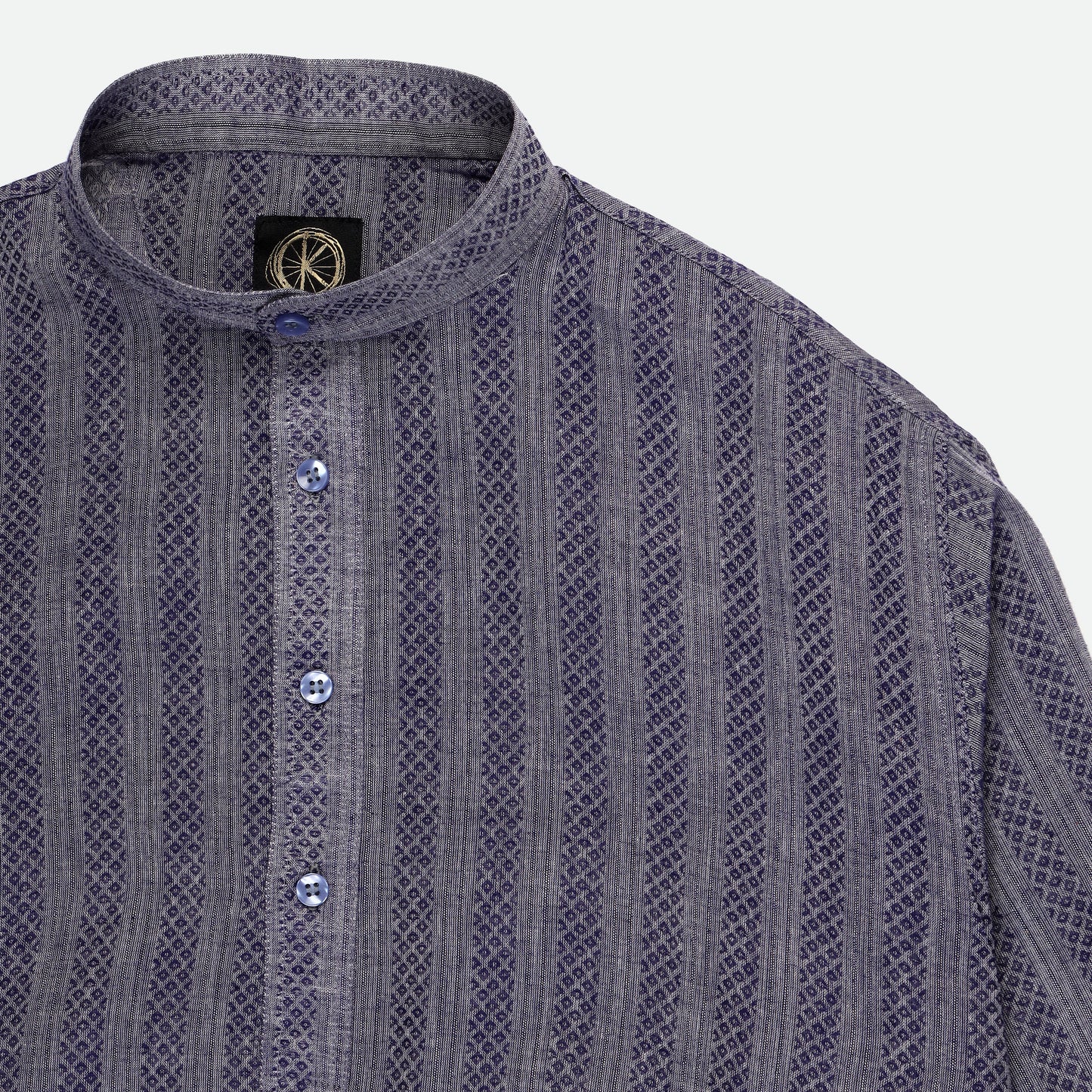 purple stripes kurta