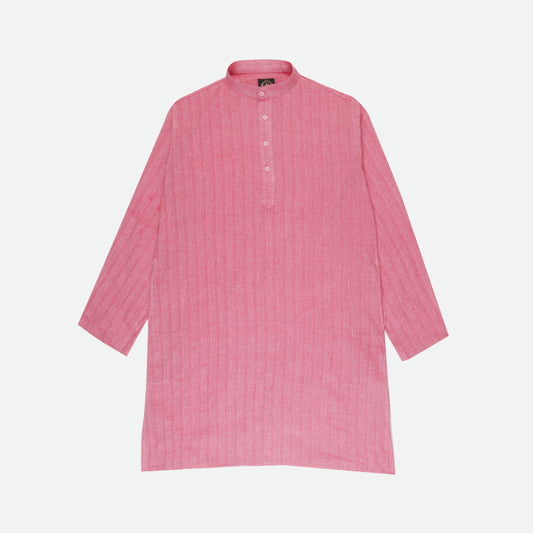 pink stripes kurta