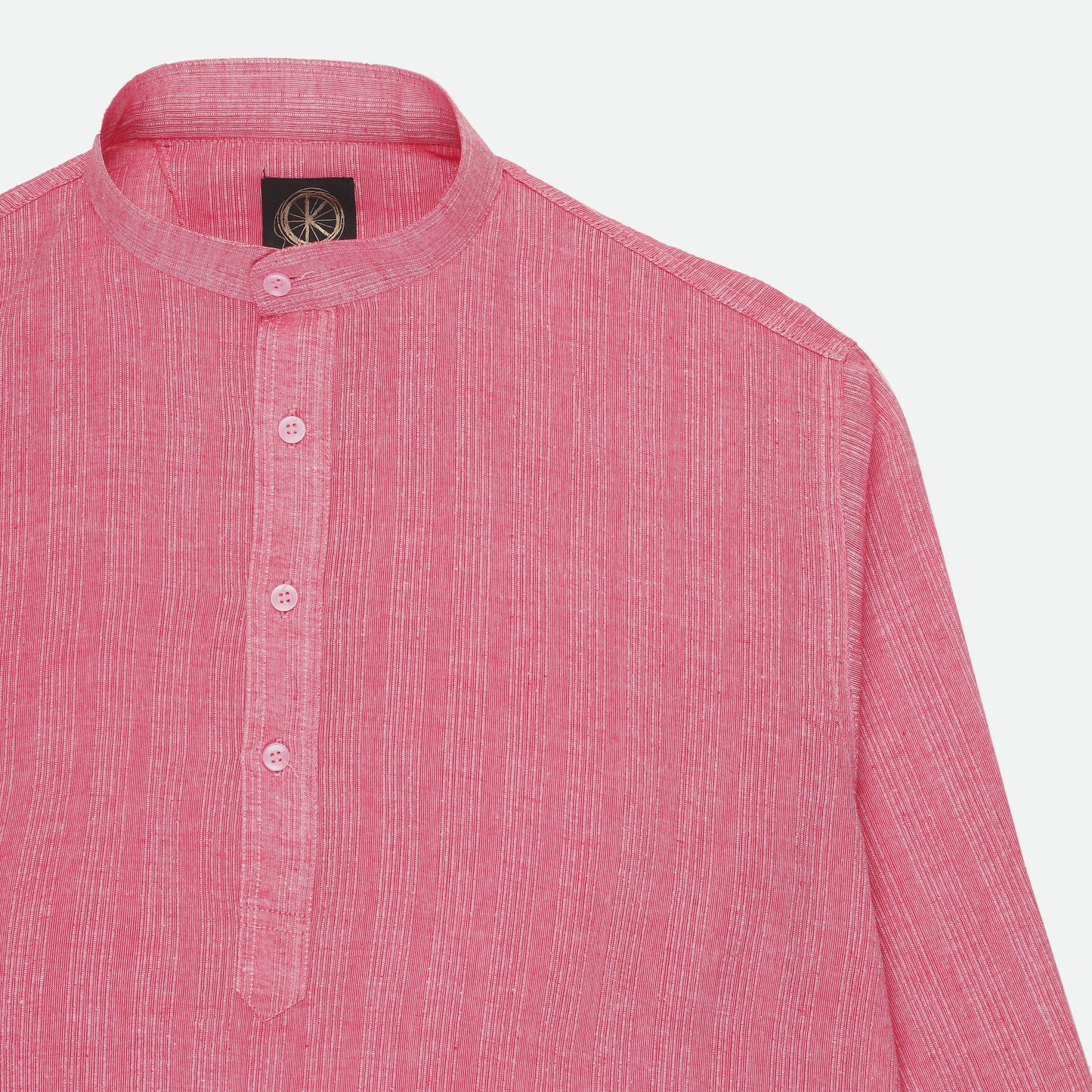 pink stripes kurta