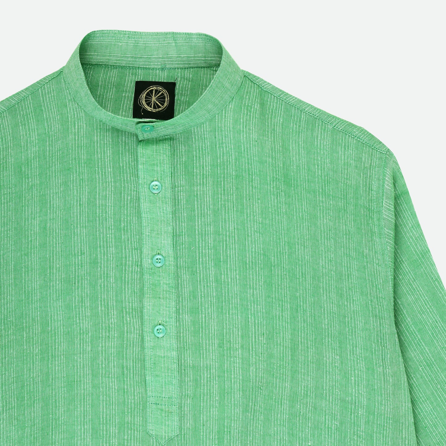 green stripes kurta