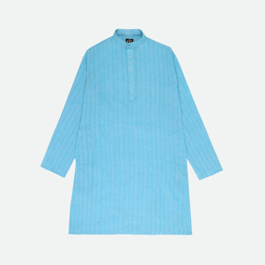 sky stripes kurta