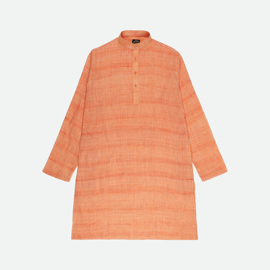 orange stripes kurta