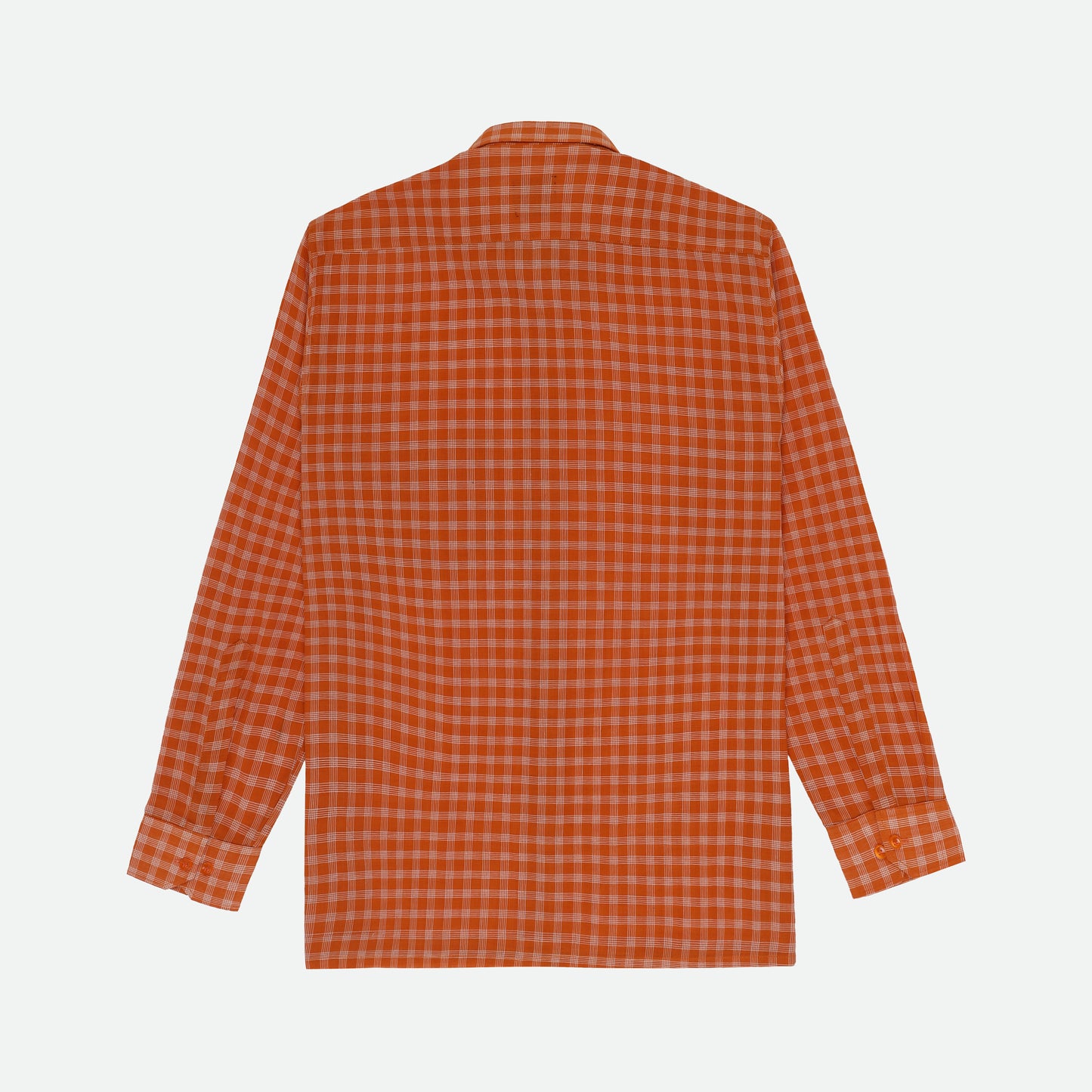 full sleeve maroon check shirt