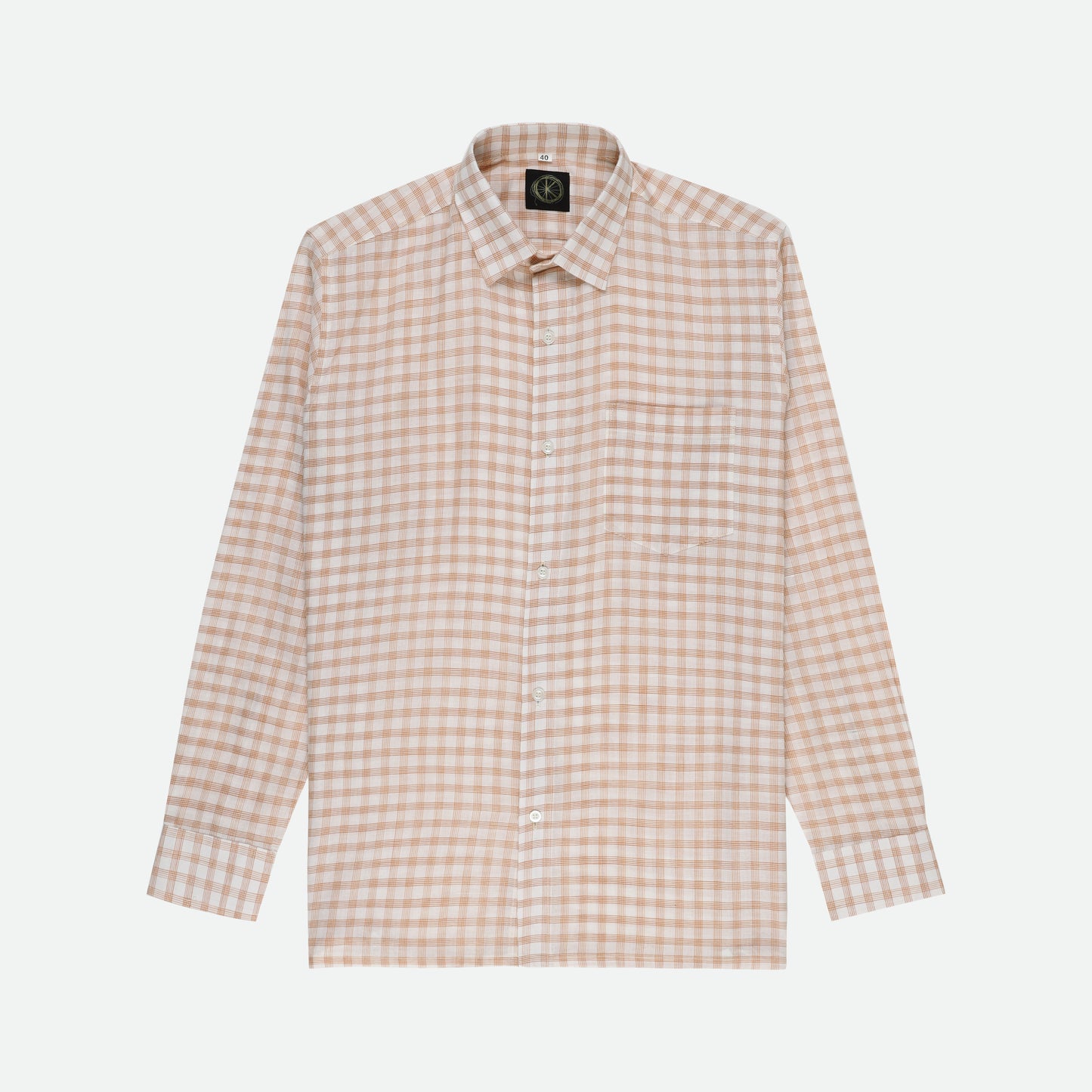 elegant check shirt