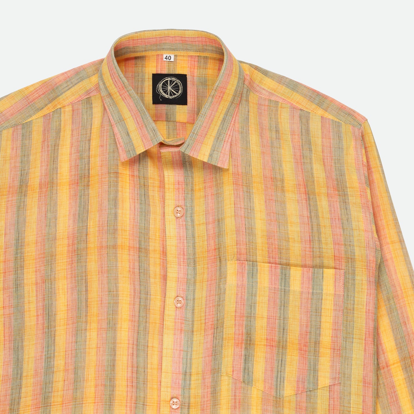 Mustard Stripe Full Shirt